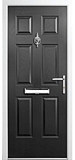 grp composite door - Black diamond range - magellan style