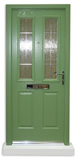 New GRP door colour - Reseda Green