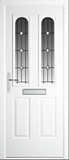 GRP Composite doors - Platinum door range - fiennes style