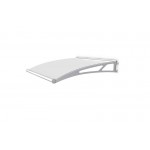 Extension 1420 Stainless Steel Frosted White