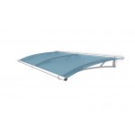 Extendable Canopy 1420 Stainless Steel Frosted Blue
