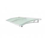 Extendable Canopy 1420 Stainless Steel Frosted Green