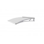 Extendable Canopy 950 Stainless Steel Clear Extension