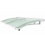 Extendable Canopy 950 Stainless Steel Frosted Green
