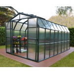 Rion Grand Greenhouse 8x16 Green Clear