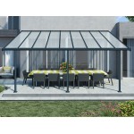 Sierra patio cover 3m x 6m Anthracite grey