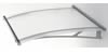 Stainless steel & acrylic glass door canopy - Clear