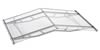 Stainless steel & acrylic glass gable canopy - clear