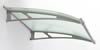 Stainless steel & acrylic glass XL canopy - green