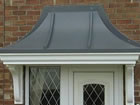 Sherbourne over door canopy from Classic UK PVC Home Improvements, Llanelli, Swansea, Wales, UK