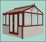 3D Gable Fronted Design Conservatory from Classic UK