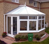 3 facet Victorian Conservatory