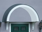Balmoral over door canopy from Classic UK PVC Home Improvements, Llanelli, Swansea, Wales, UK