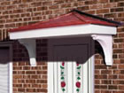 Suffolk over door canopy from Classic UK PVC Home Improvements, Llanelli, Swansea, Wales, UK