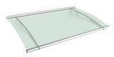 modern glass canopy - arched style
