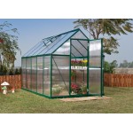 Mythos TwinWall Glazing Greenhouse Green 6x10
