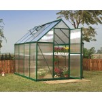 Mythos TwinWall Glazing Greenhouse Green 6x8